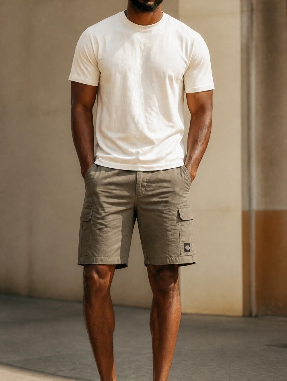 Harley Davidson Milwaukee Cargo Shorts In Grapeleaf